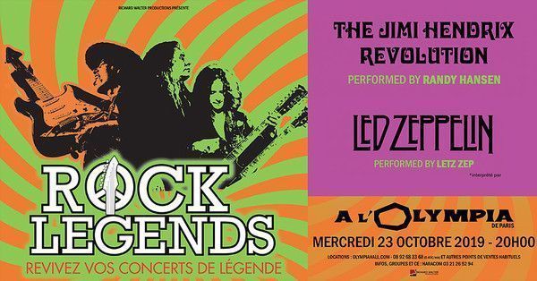Rock Legends fait revivre Jimi Hendrix et Letz Zep
