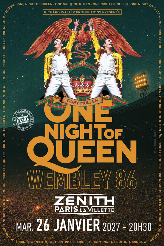 One Night of Queen au Zénith de Paris en 2027